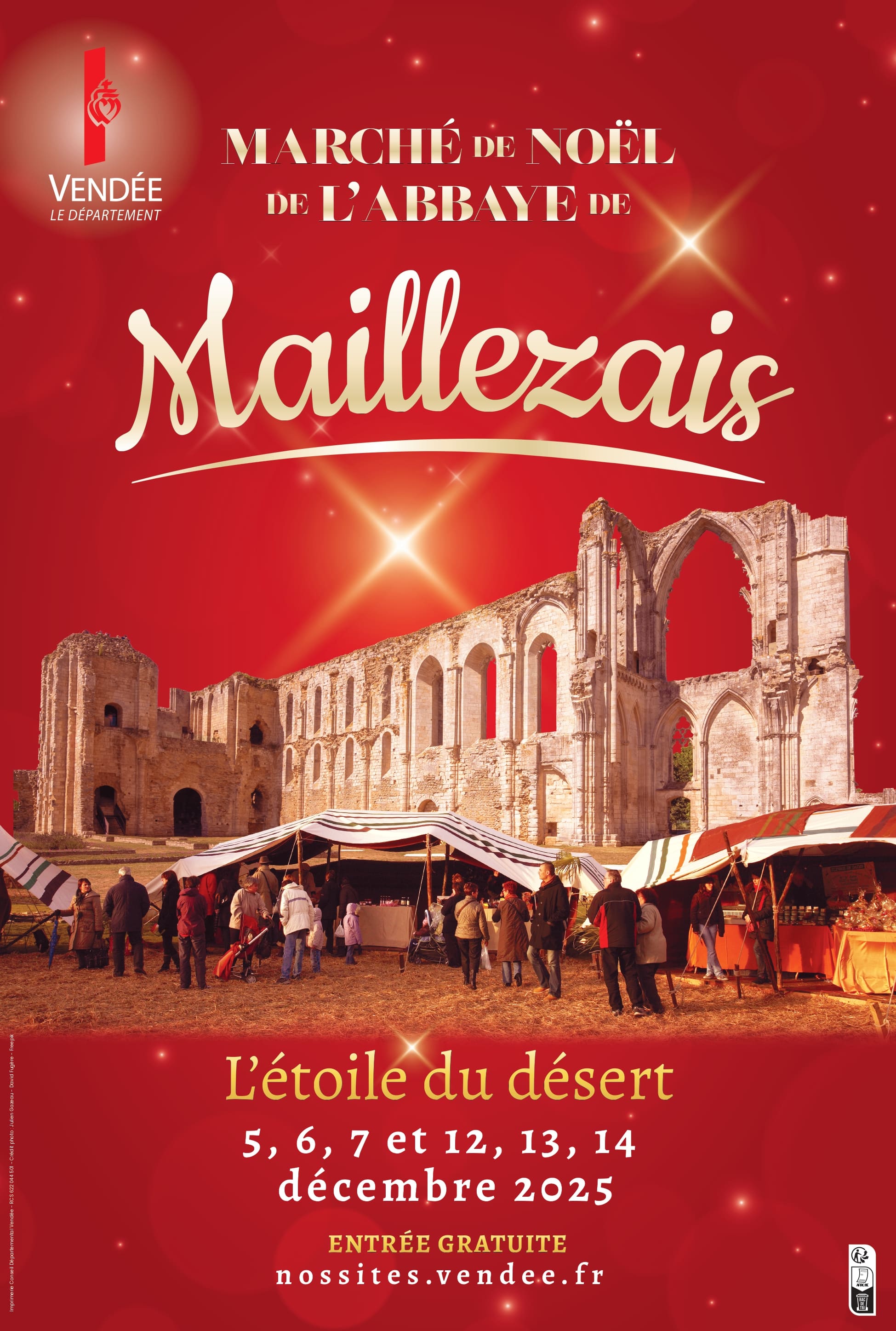 Marché de Noël de Maillezais