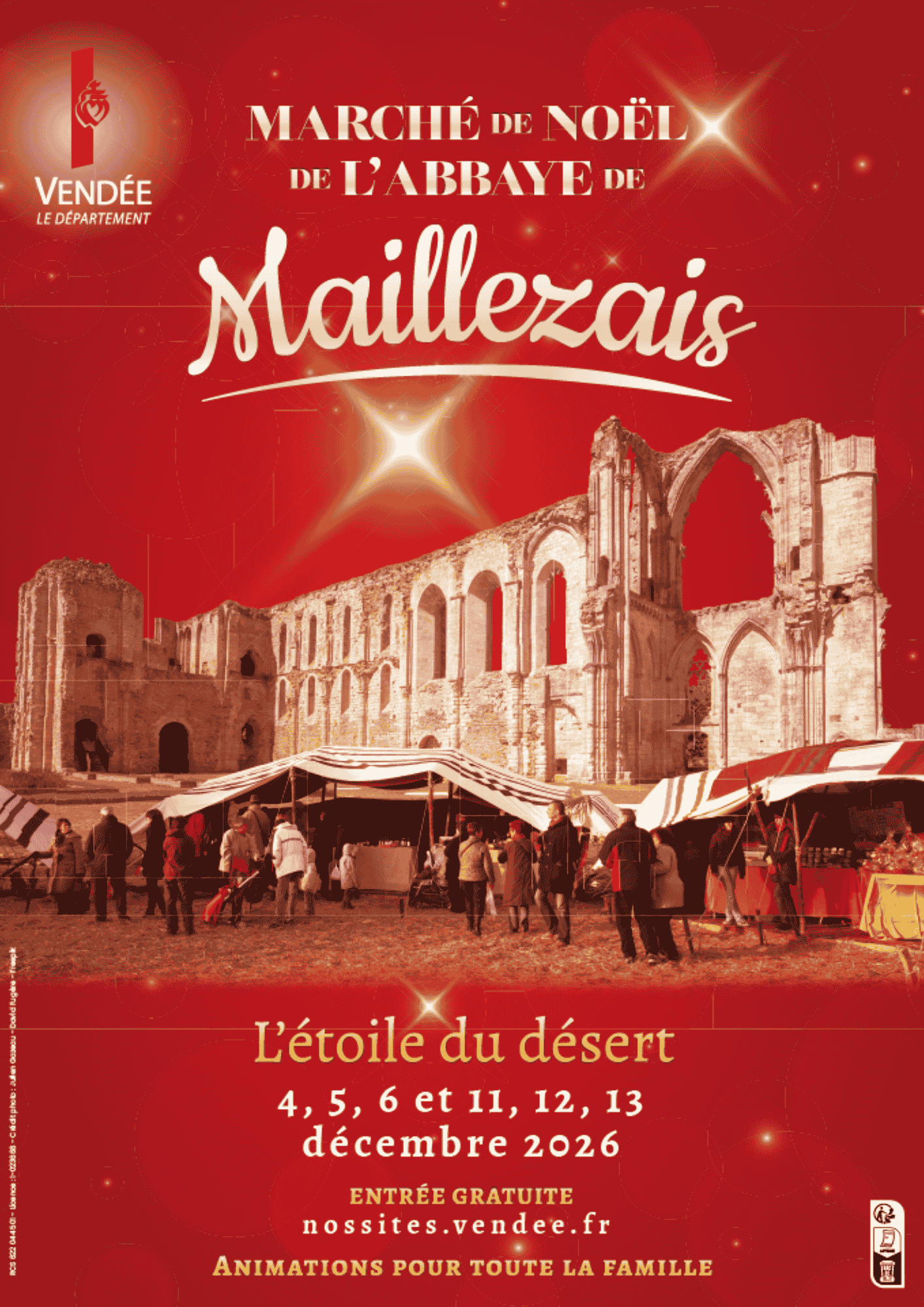 Marché de Noël de Maillezais